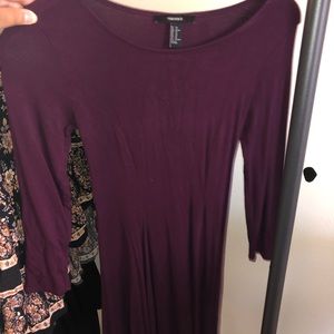 Purple forever 21 dress